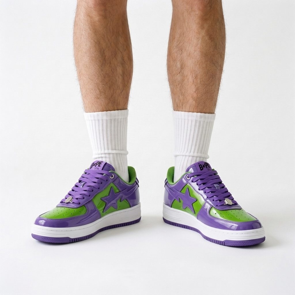 BAPE STA Amaranth Parakeet
