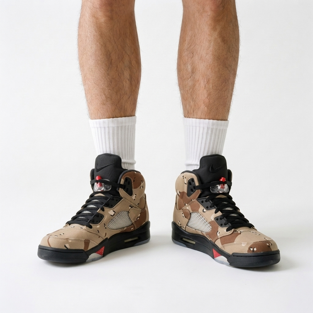 Supreme Air Jordan 5 Camo