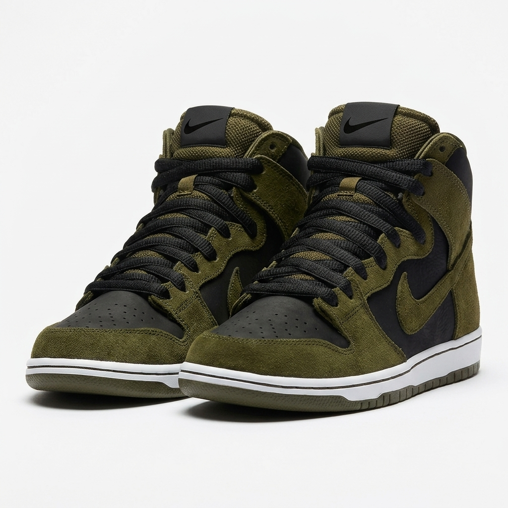 Nike Dunk High Fatigue Tar