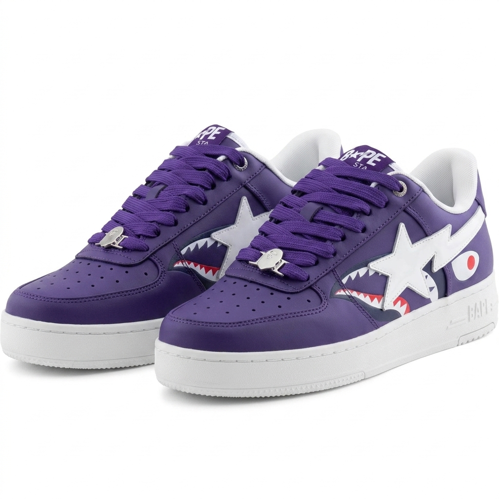 Bape Sta Shark Lavender Chomp