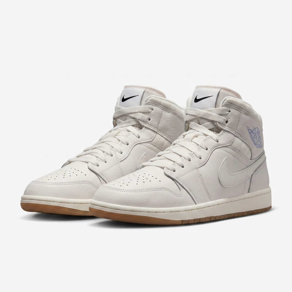 Air Jordan 1 Mid Biscuit Crepe