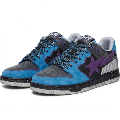 BAPE SK8 STA Aubergine Thunderbolt