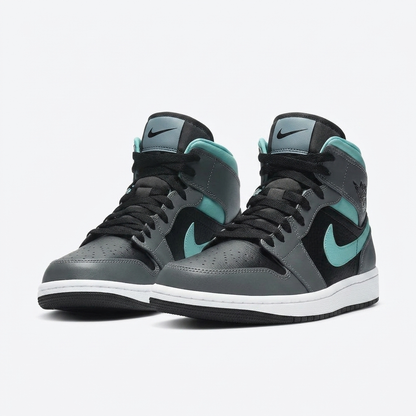 Air Jordan 1 Mid Petrol Charcoal