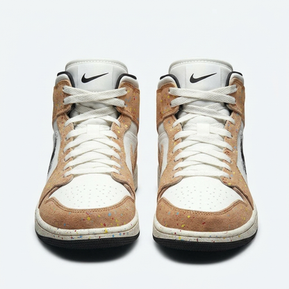 Nike Air Jordan 1 Mid Speckled Cork