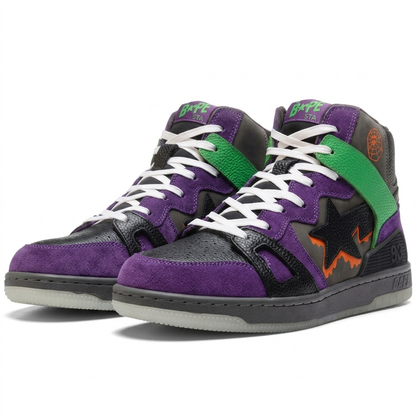 BAPE SK8 Sta Eggplant Shiso