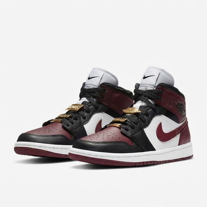 Air Jordan 1 Mid Cabernet Marble
