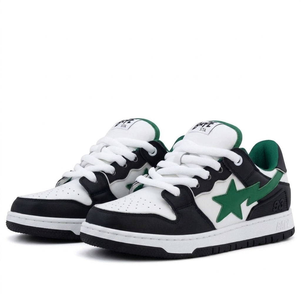 BAPE SK8 STA Seaweed Blackbelt