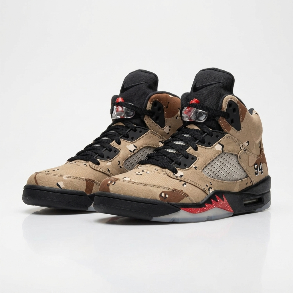 Supreme Air Jordan 5 Camo