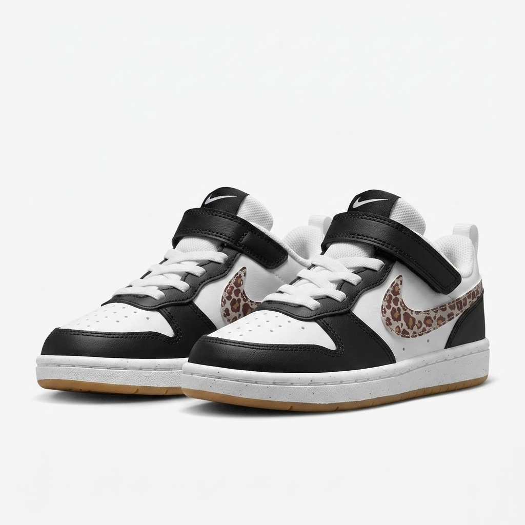 Nike Court Borough Low 2 Chalk Ocelot