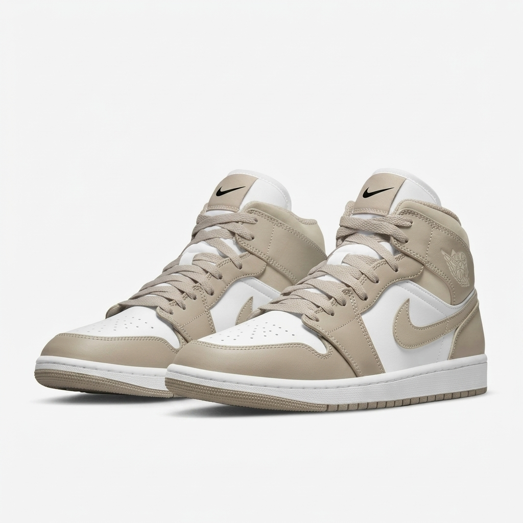 Air Jordan 1 Mid Flax Tailor
