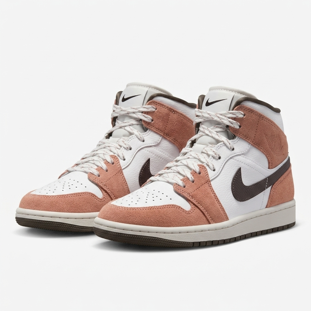 Air Jordan 1 Mid Blush Copper