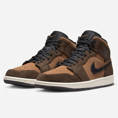 Air Jordan 1 Mid Chestnut Onyx