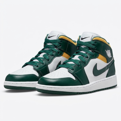 Air Jordan 1 Mid Clover Lemonade