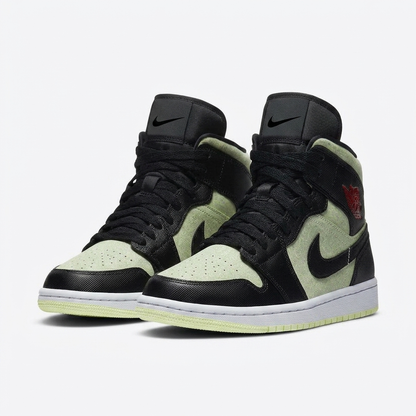 Air Jordan 1 Mid Ballistic Limeade