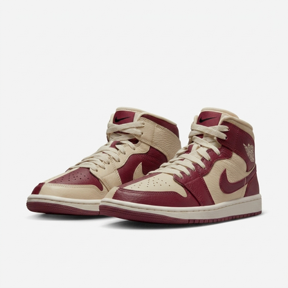 Air Jordan 1 Mid Cherrywood Red