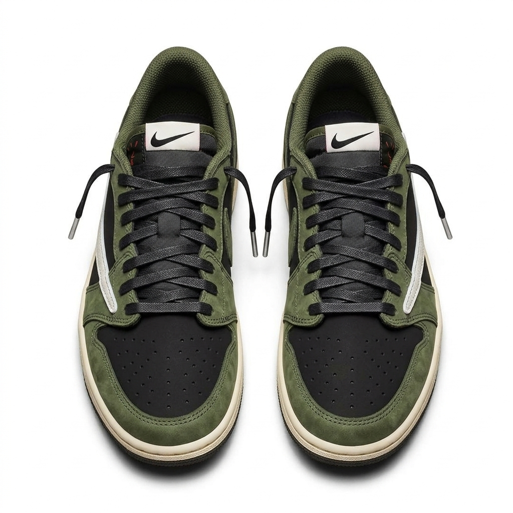 Nike Air Jordan 1 Low Travis Scott Medium Olive