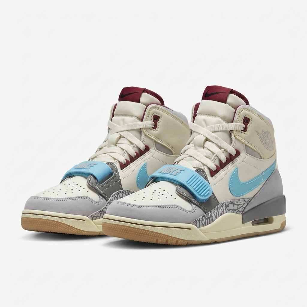 Jordan Legacy 312 Mid Seafoam Rigging