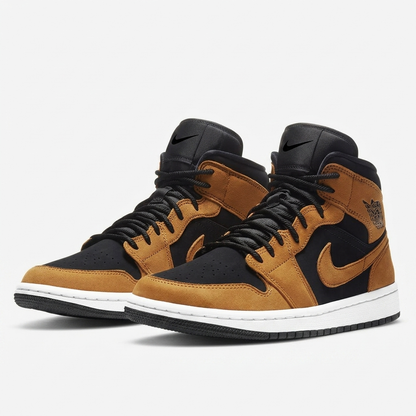 Air Jordan 1 Mid Rye Raven