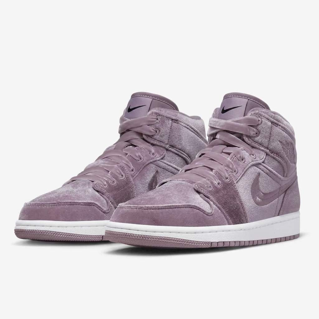 Air Jordan 1 Mid Amethyst Drape