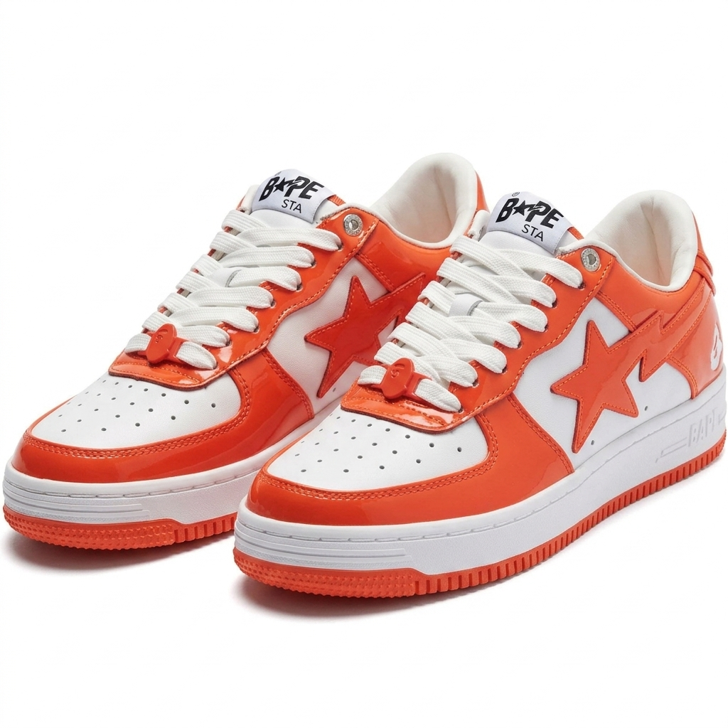 BAPE STA Persimmon Snowcap