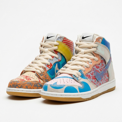 Nike SB Dunk High Doodle Quilt