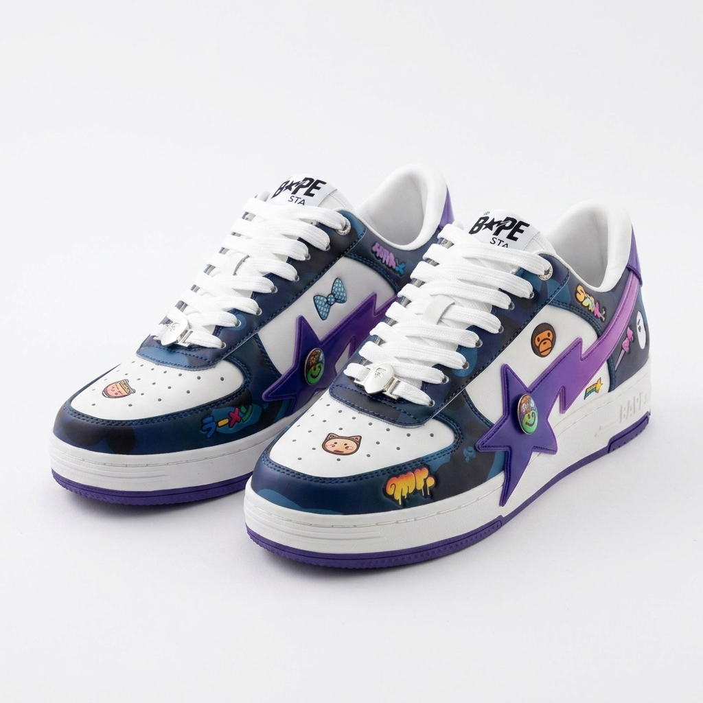 BAPE STA Bellflower Cloudbank