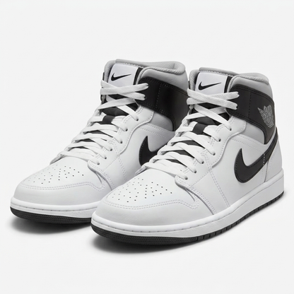 Air Jordan 1 Mid Pewter Herringbone
