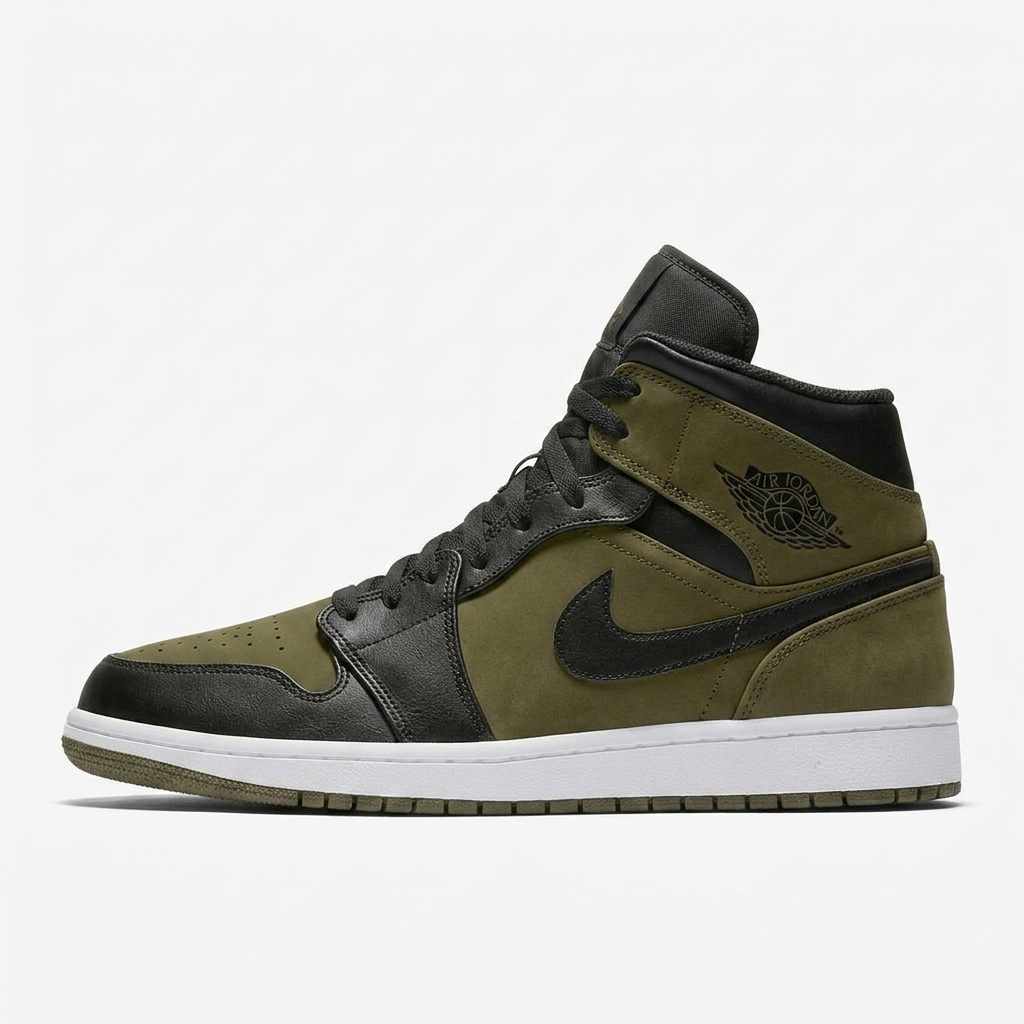 Air Jordan 1 Mid Drab Trench