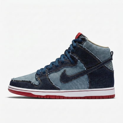 Nike Dunk High Selvedge Fray