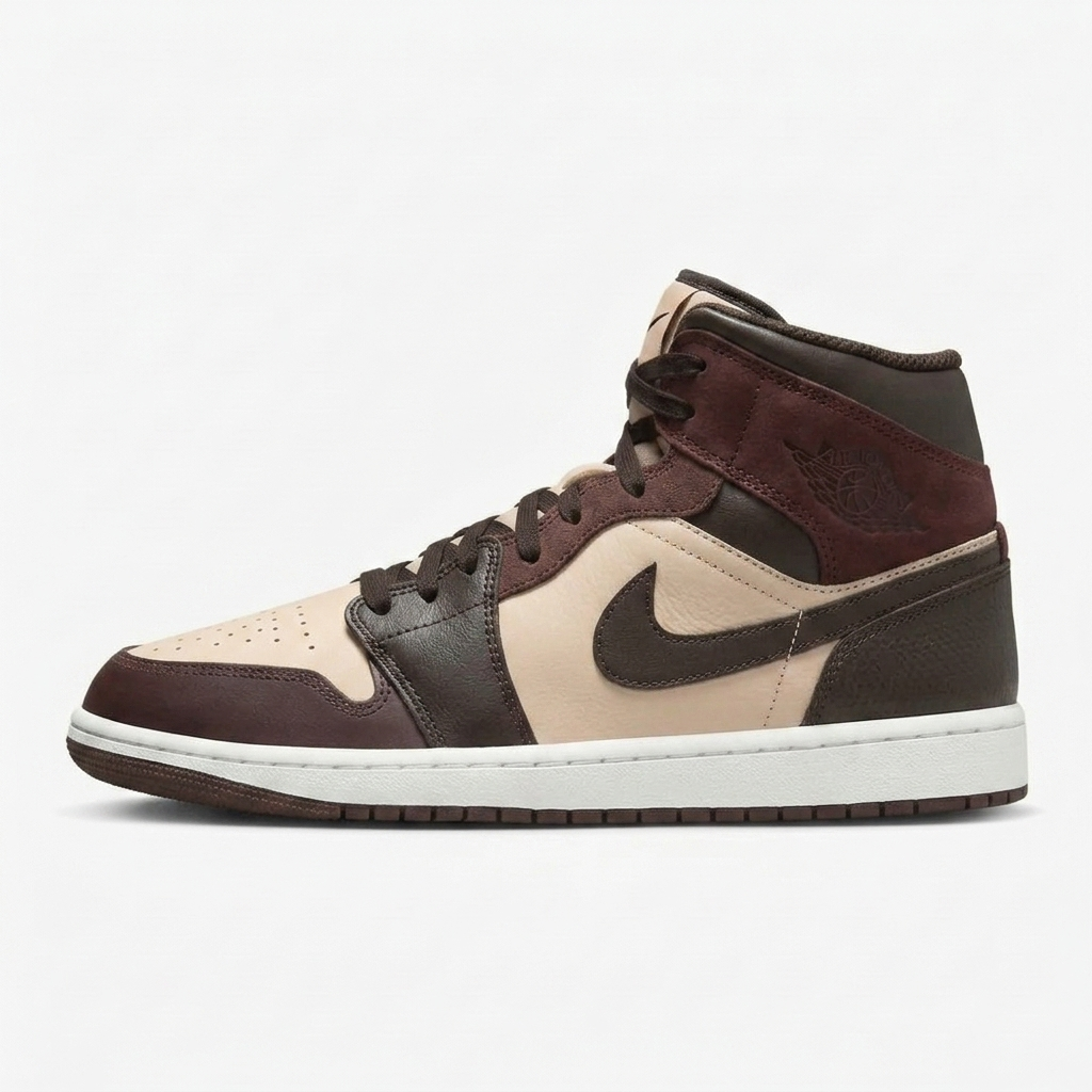 Air Jordan 1 Mid Praline Eggshell