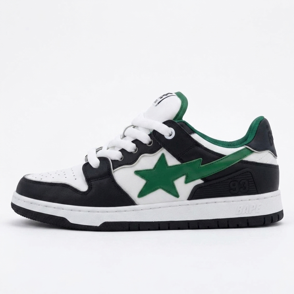 BAPE SK8 STA Seaweed Blackbelt