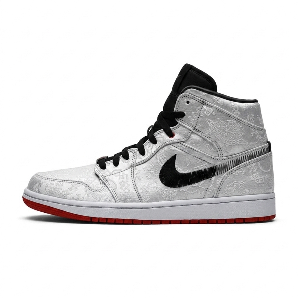 Air Jordan 1 Mid Crosswalk Flare