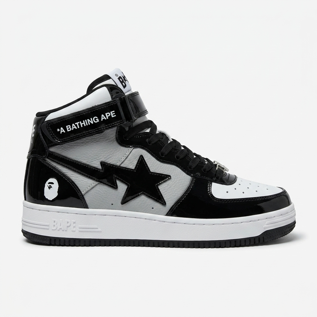 Bape Sta Mid Crow Skatepark