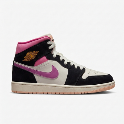 Air Jordan 1 Mid Orchid Ebony