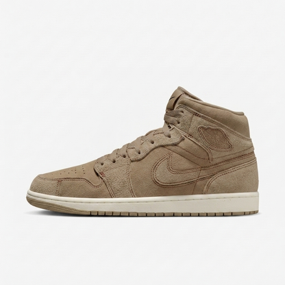 Air Jordan 1 Mid Burlap Stitchwork
