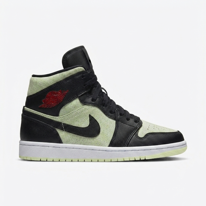 Air Jordan 1 Mid Ballistic Limeade