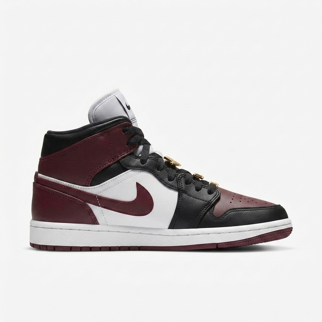 Air Jordan 1 Mid Cabernet Marble
