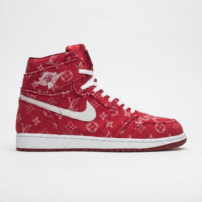 Nike Air Jordan 1 Crimson Monogram
