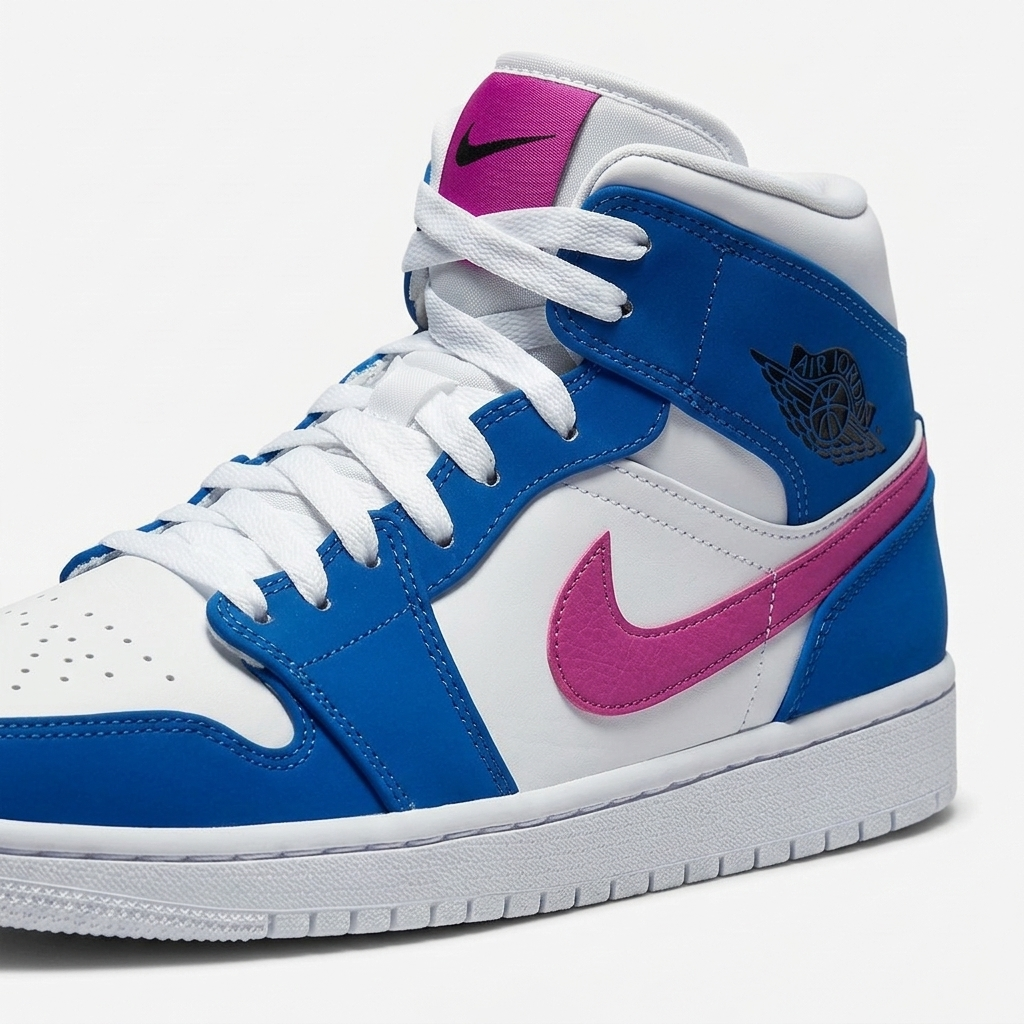 Air Jordan 1 Mid Candyfloss Skyline