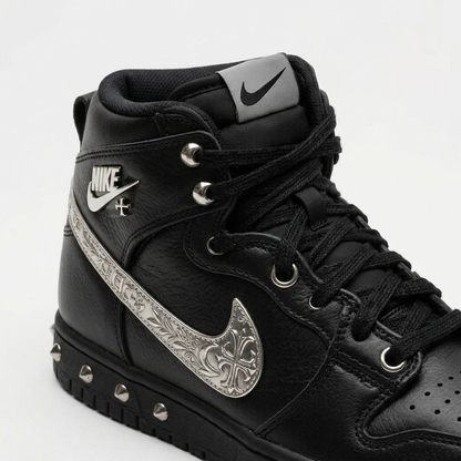 Nike Dunk High Mercury Blackout