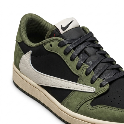 Nike Air Jordan 1 Low Travis Scott Medium Olive