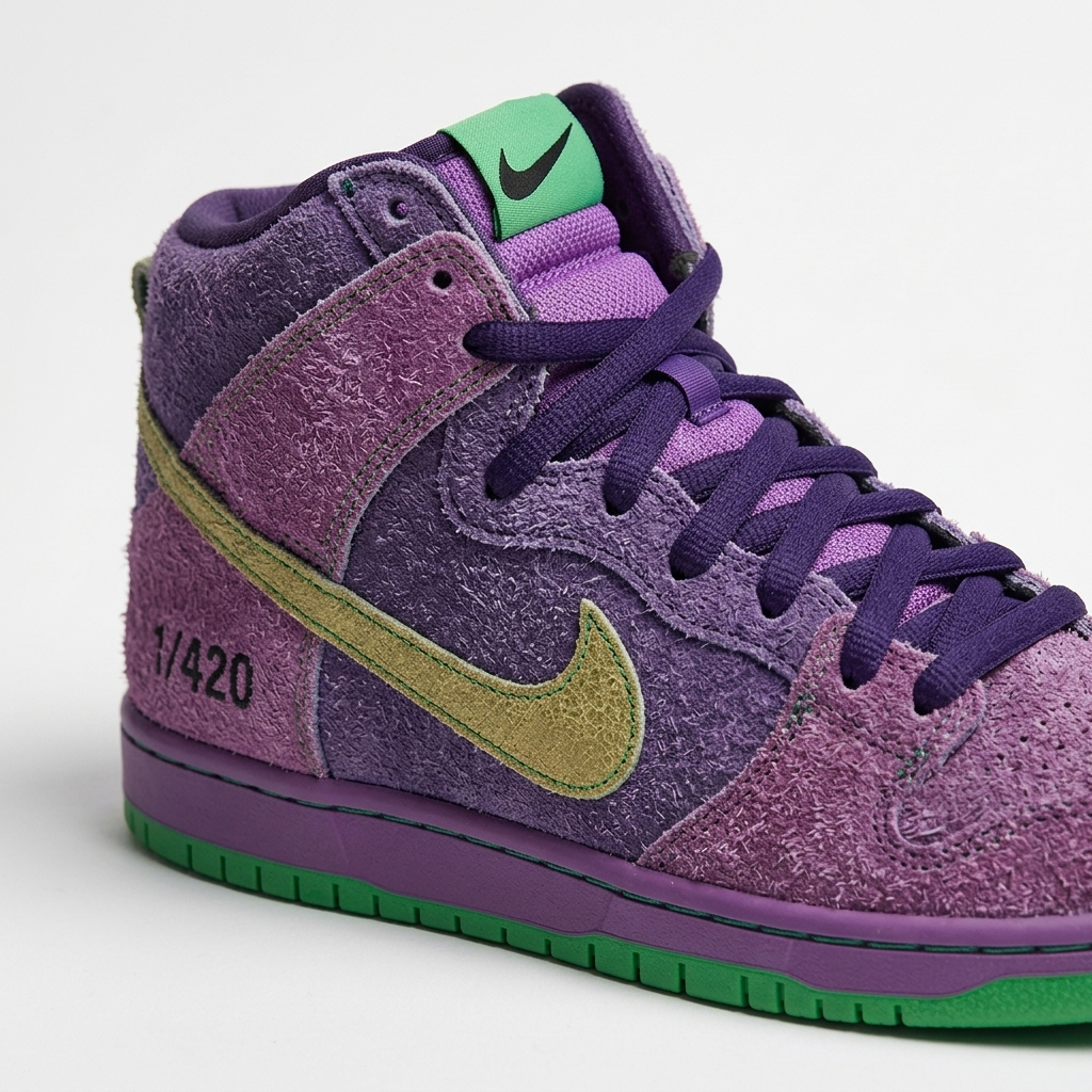 Nike SB Dunk High Reverse Skunk