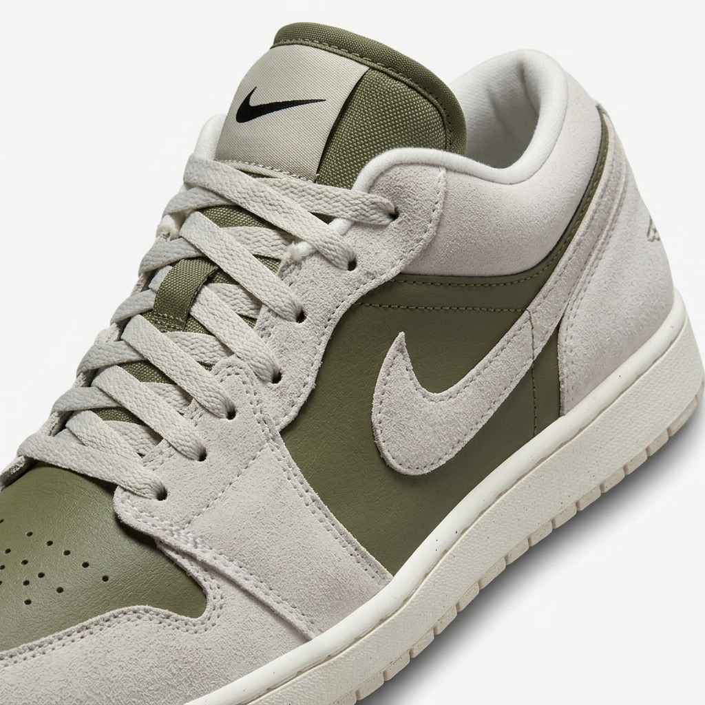 Air Jordan 1 Low Juniper Stone