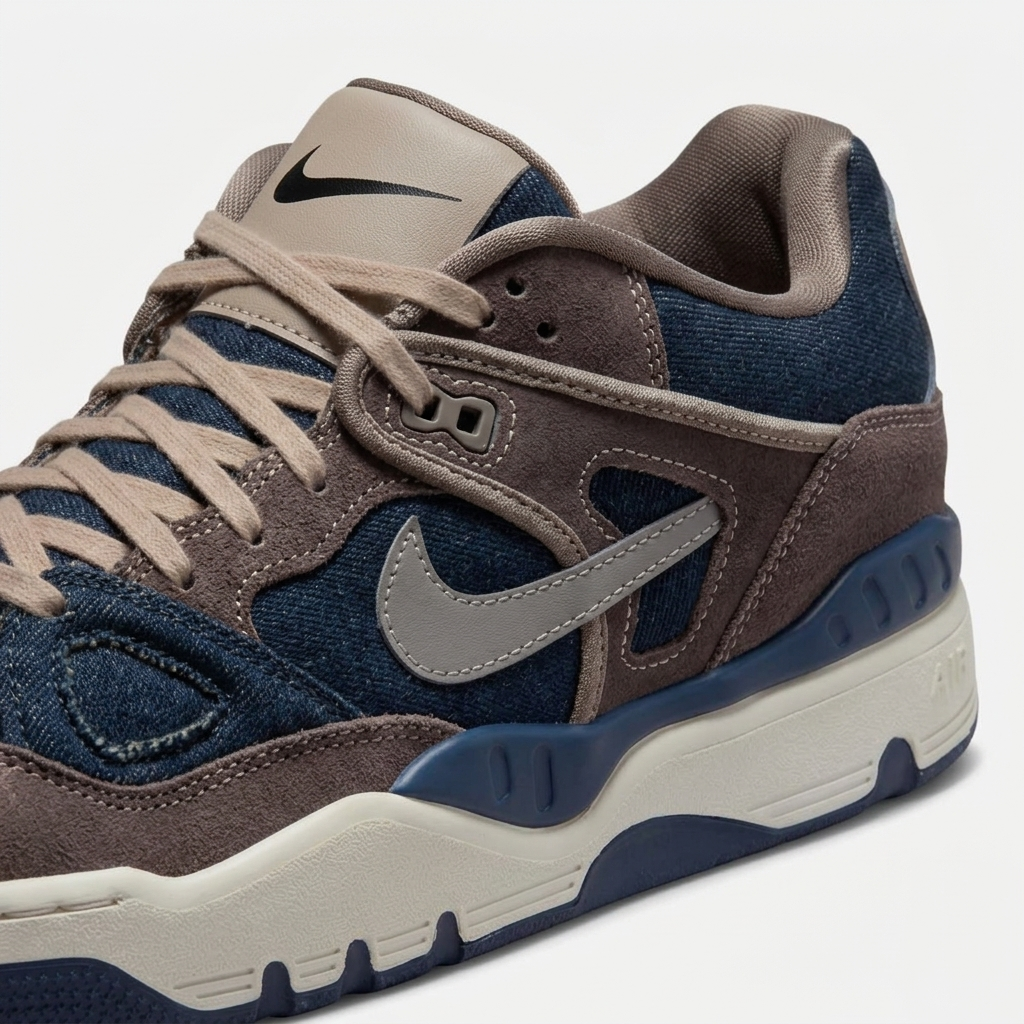 Nike Air Flight Lite Mid Walnut Admiral