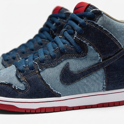 Nike Dunk High Selvedge Fray