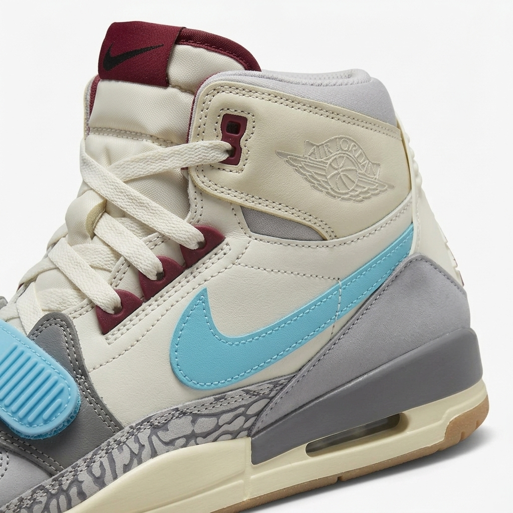 Jordan Legacy 312 Mid Seafoam Rigging