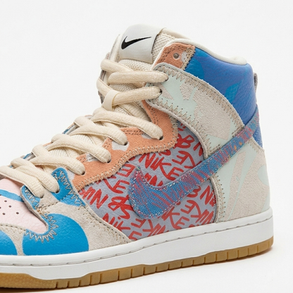 Nike SB Dunk High Doodle Quilt