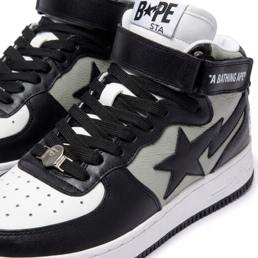 Bape Sta Mid Crow Skatepark