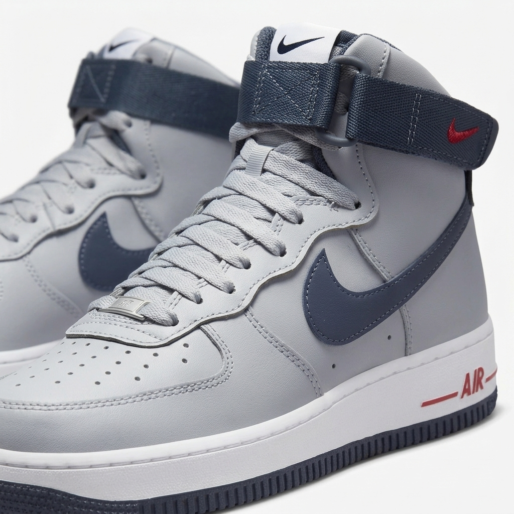 Nike Air Force 1 High Battleship Signal