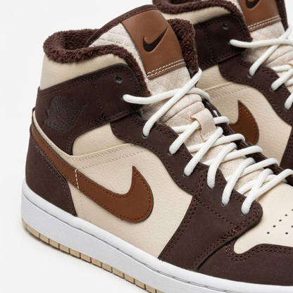 Air Jordan 1 Mid Hazelnut Custard